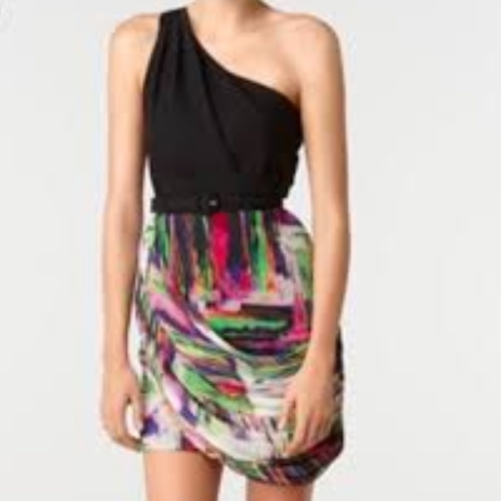 CLEARANCE Silk Breanna Cocktail Dress Large